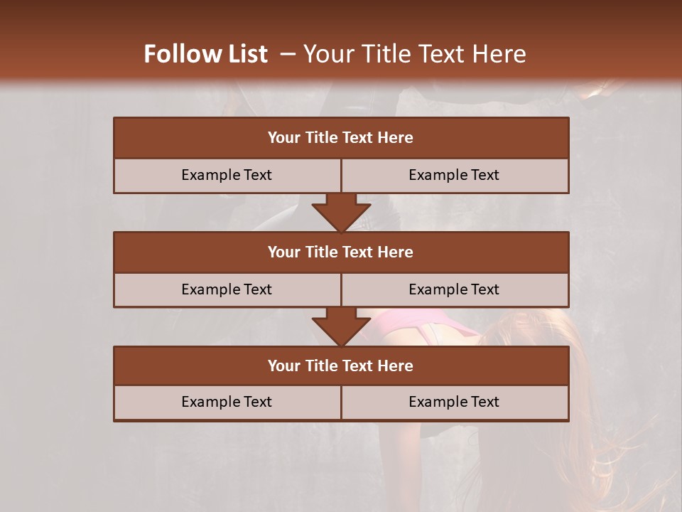 Light Painting Photoshop PowerPoint Template