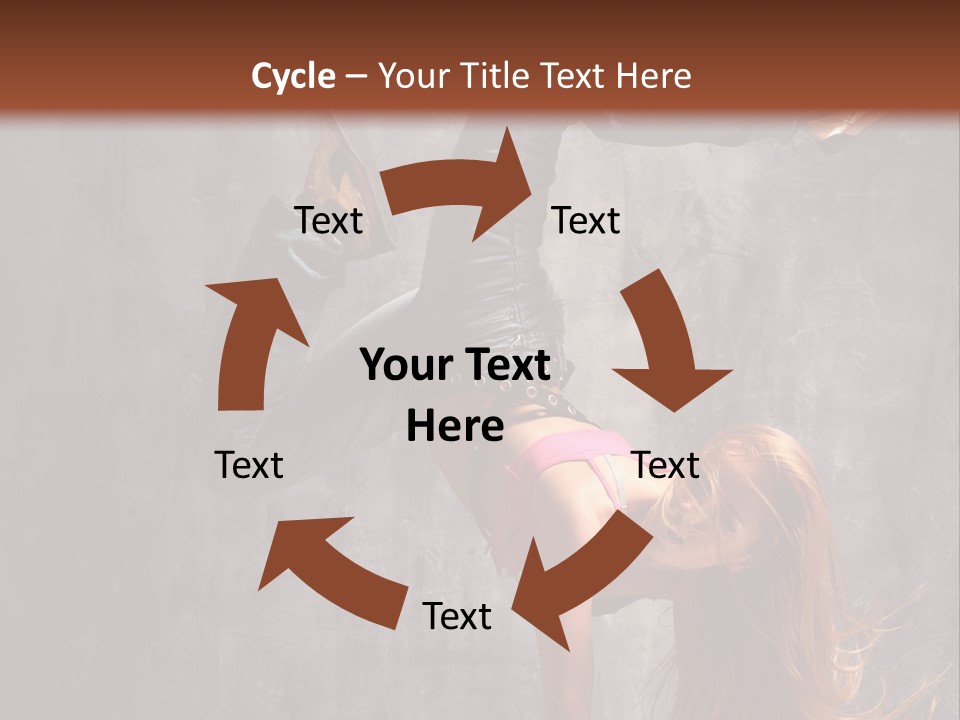 Light Painting Photoshop PowerPoint Template