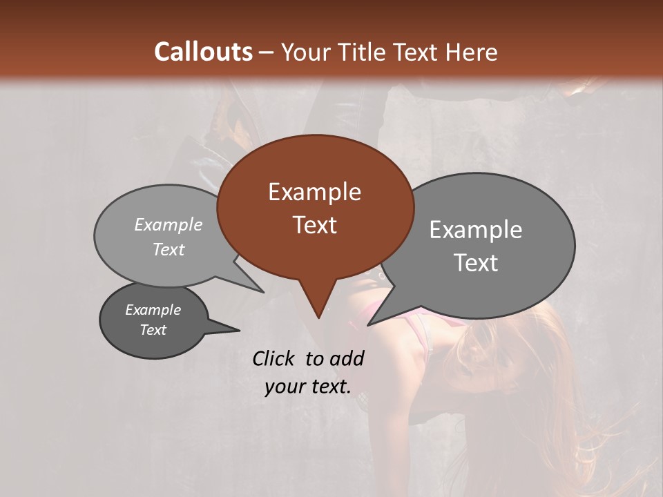 Light Painting Photoshop PowerPoint Template