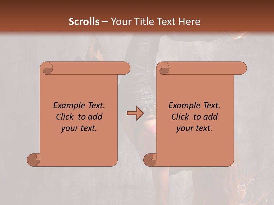 Light Painting Photoshop PowerPoint Template