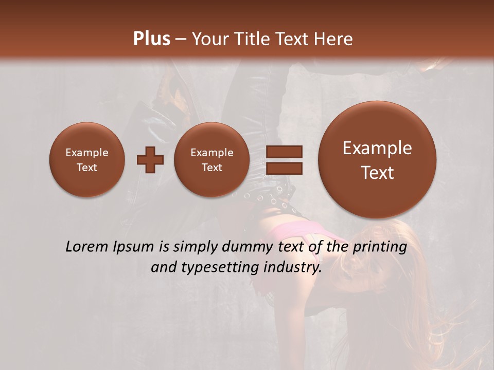 Light Painting Photoshop PowerPoint Template