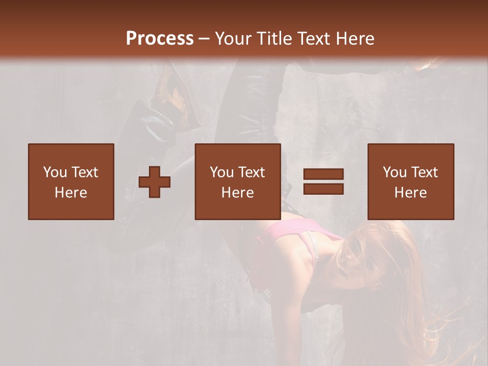 Light Painting Photoshop PowerPoint Template