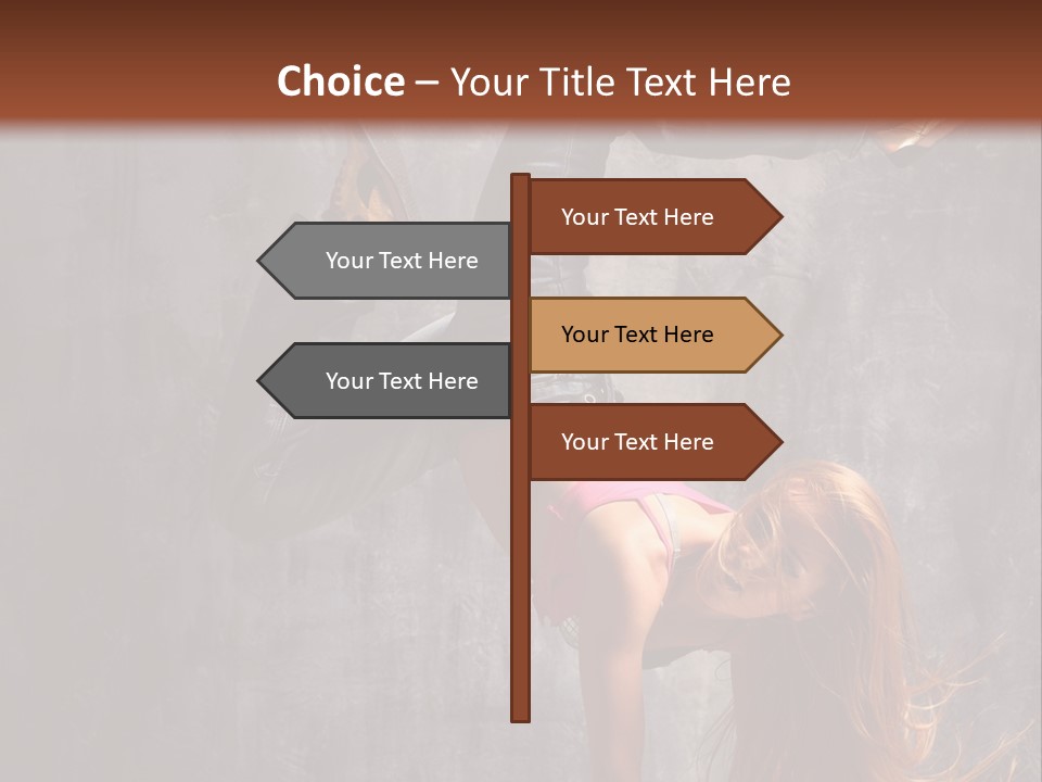 Light Painting Photoshop PowerPoint Template