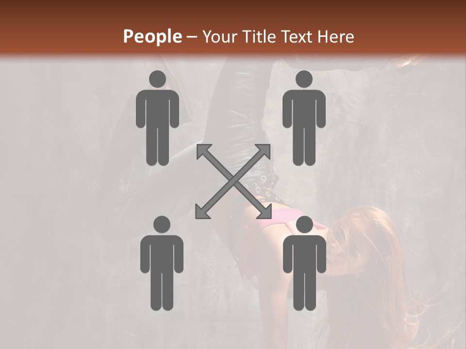 Light Painting Photoshop PowerPoint Template