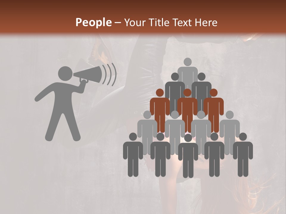 Light Painting Photoshop PowerPoint Template