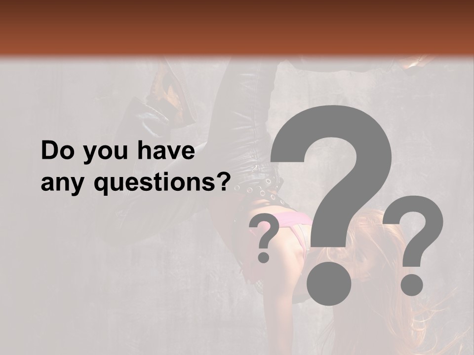 Light Painting Photoshop PowerPoint Template