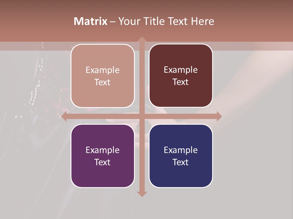 Cocktail Dress PowerPoint Template