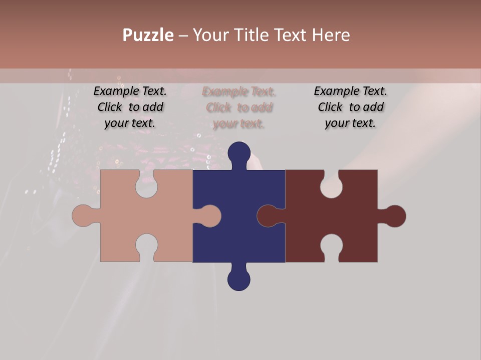 Cocktail Dress PowerPoint Template