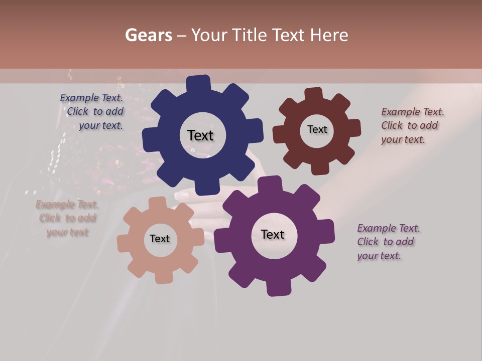 Cocktail Dress PowerPoint Template