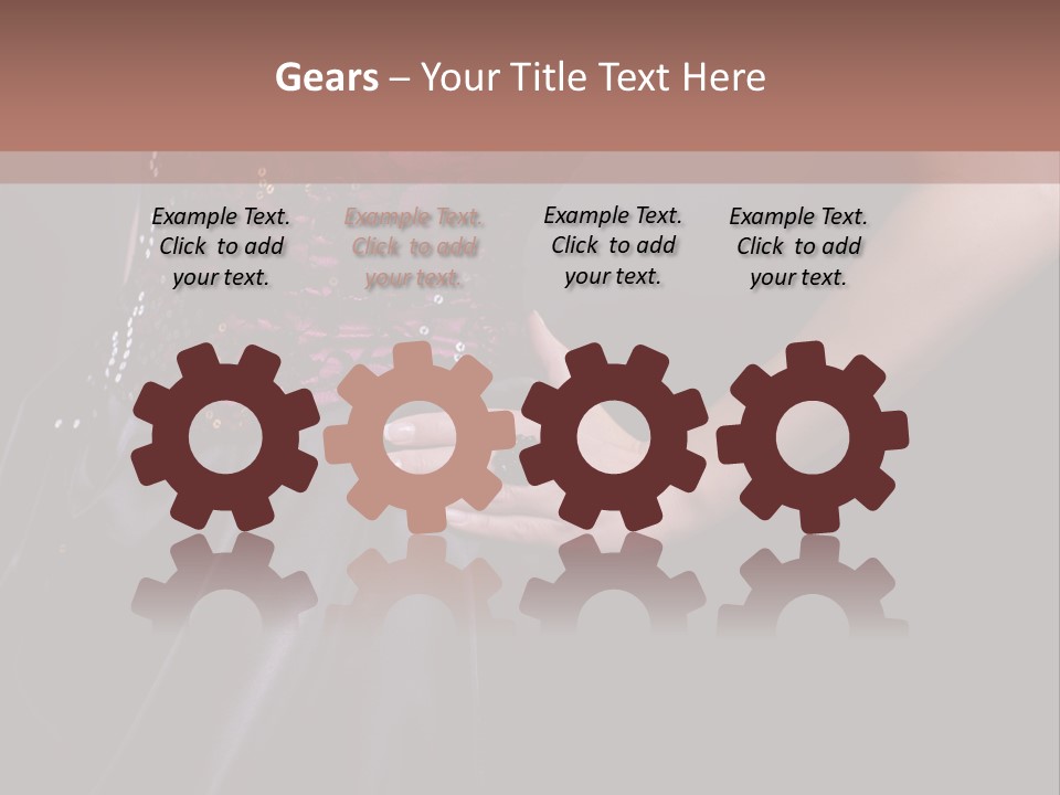 Cocktail Dress PowerPoint Template