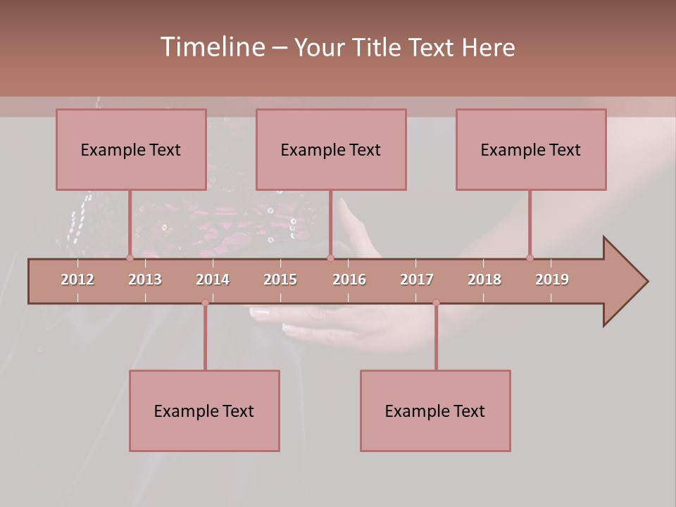 Cocktail Dress PowerPoint Template