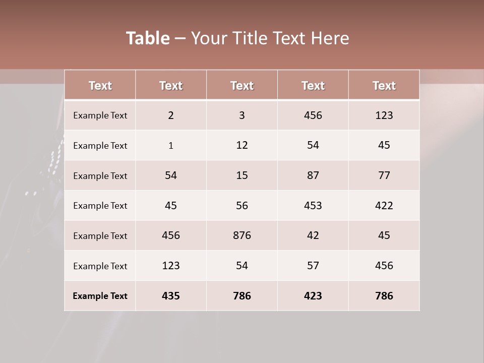 Cocktail Dress PowerPoint Template