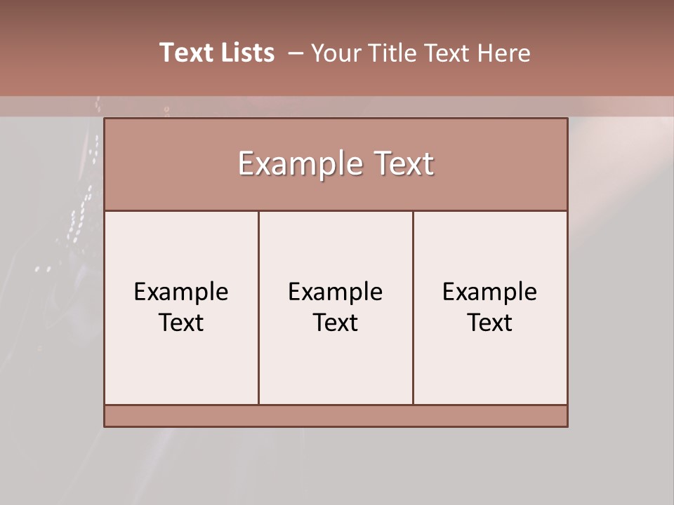 Cocktail Dress PowerPoint Template