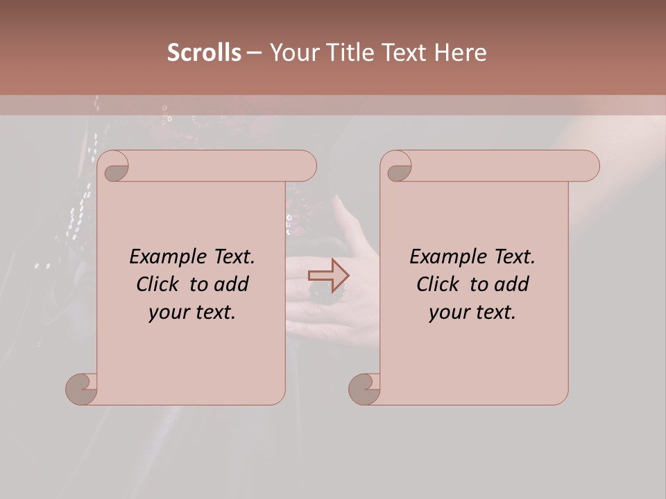 Cocktail Dress PowerPoint Template