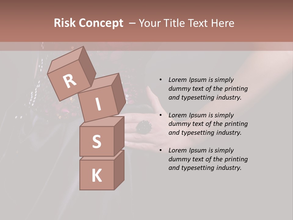 Cocktail Dress PowerPoint Template