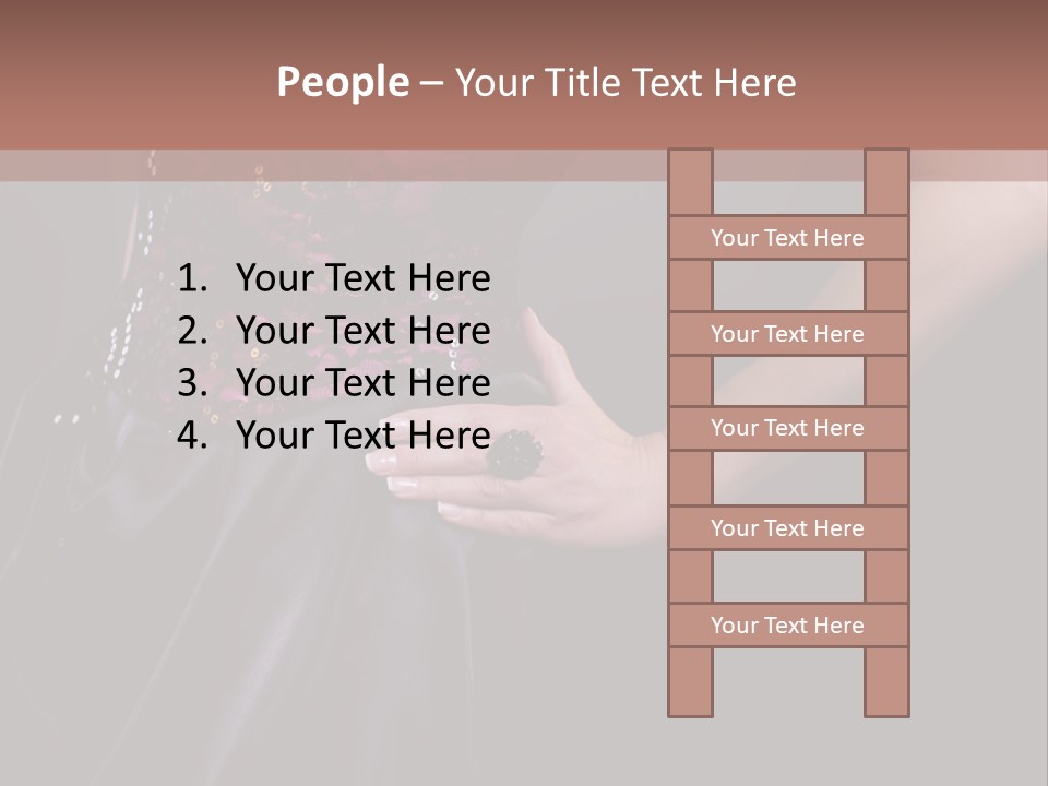 Cocktail Dress PowerPoint Template