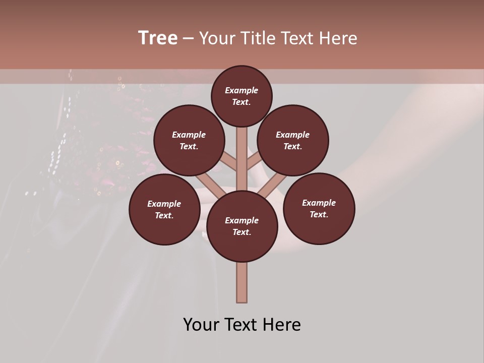 Cocktail Dress PowerPoint Template