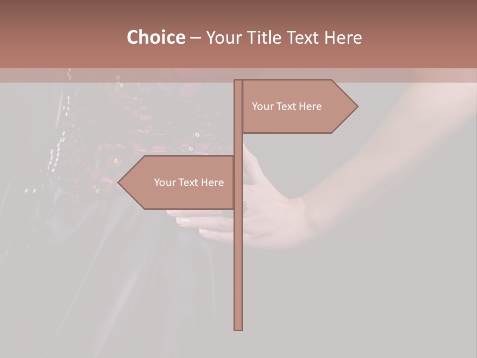 Cocktail Dress PowerPoint Template