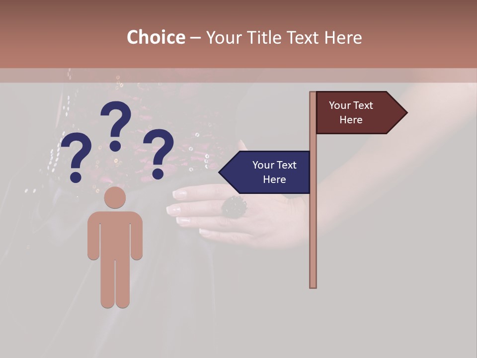 Cocktail Dress PowerPoint Template