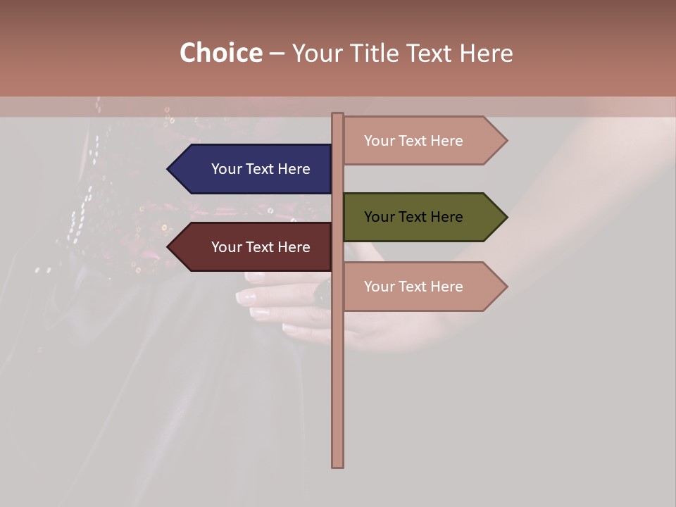 Cocktail Dress PowerPoint Template