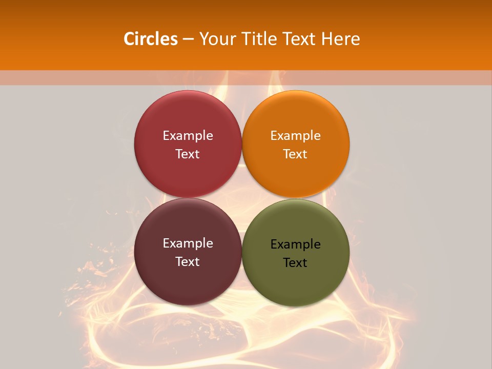 Meditation Circle PowerPoint Template