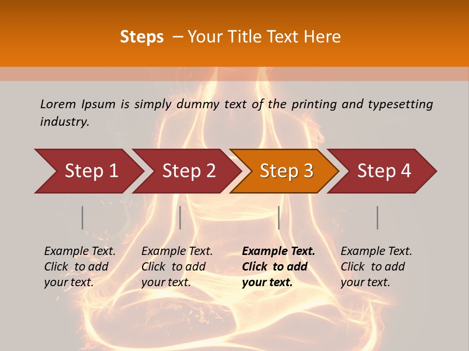 Meditation Circle PowerPoint Template