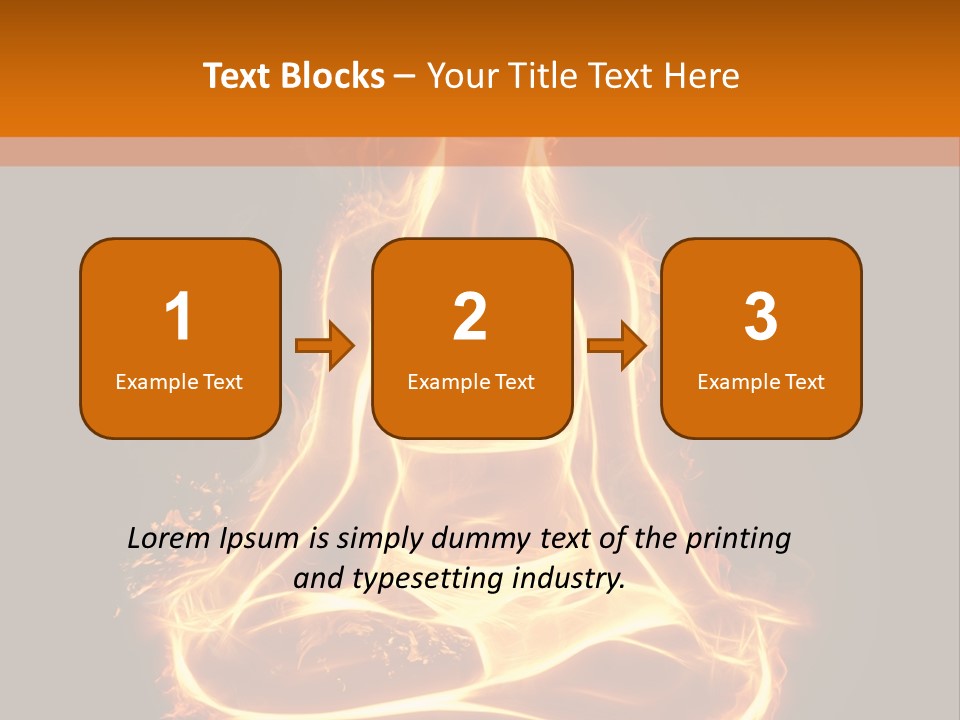 Meditation Circle PowerPoint Template