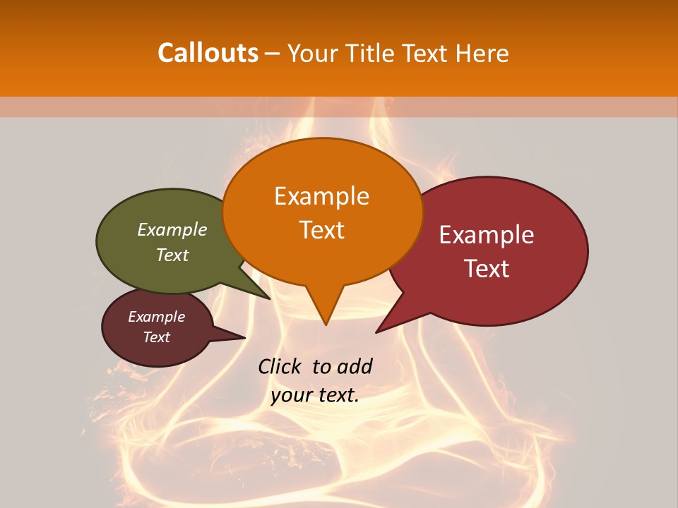 Meditation Circle PowerPoint Template