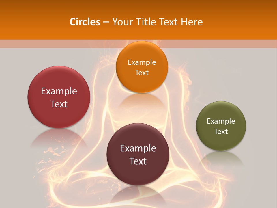 Meditation Circle PowerPoint Template