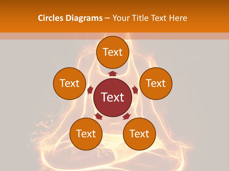 Meditation Circle PowerPoint Template