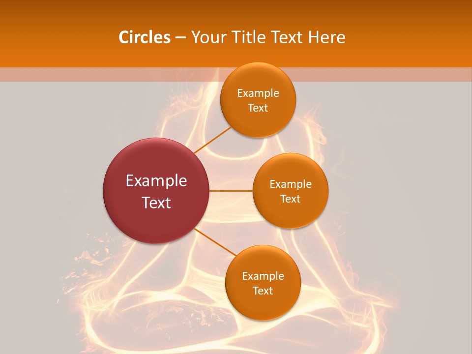 Meditation Circle PowerPoint Template