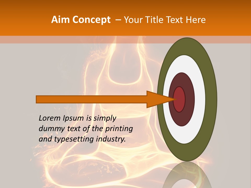 Meditation Circle PowerPoint Template