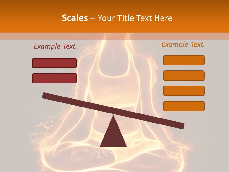 Meditation Circle PowerPoint Template