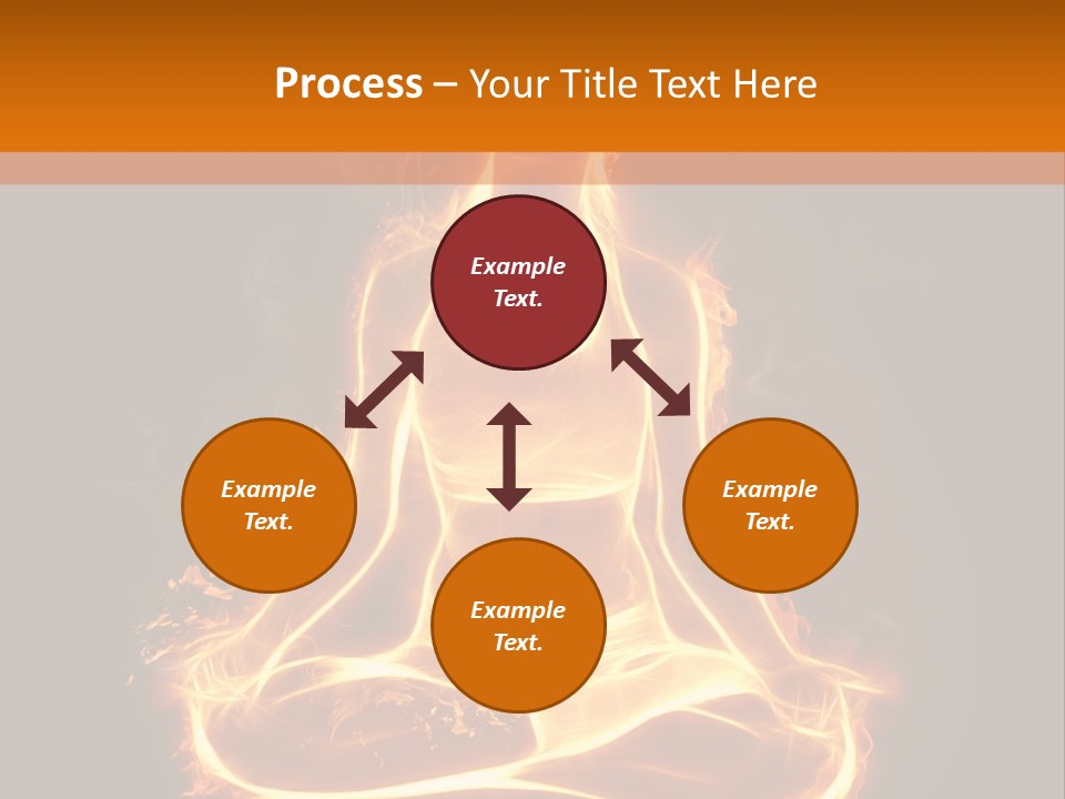 Meditation Circle PowerPoint Template