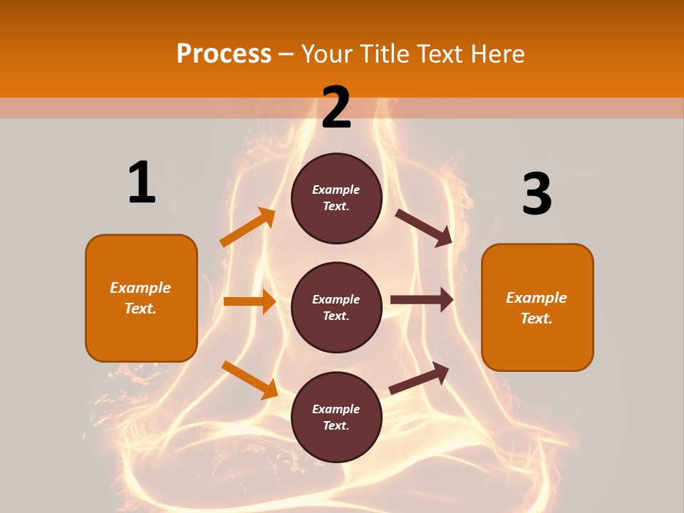 Meditation Circle PowerPoint Template