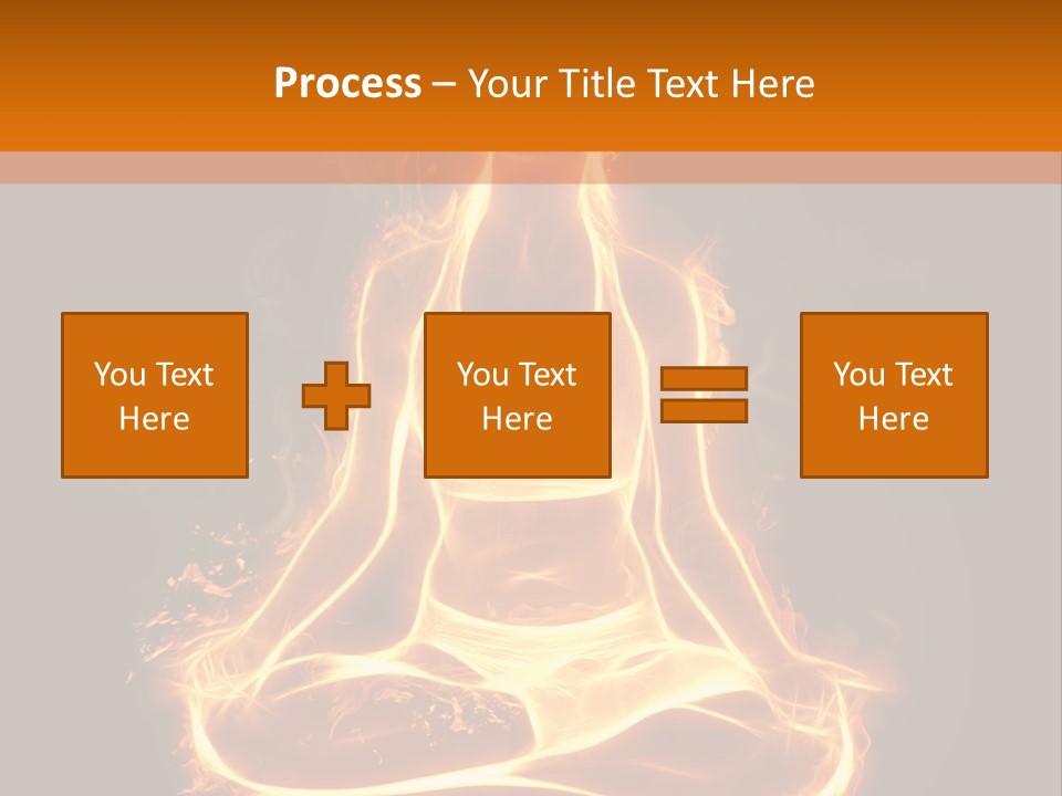 Meditation Circle PowerPoint Template