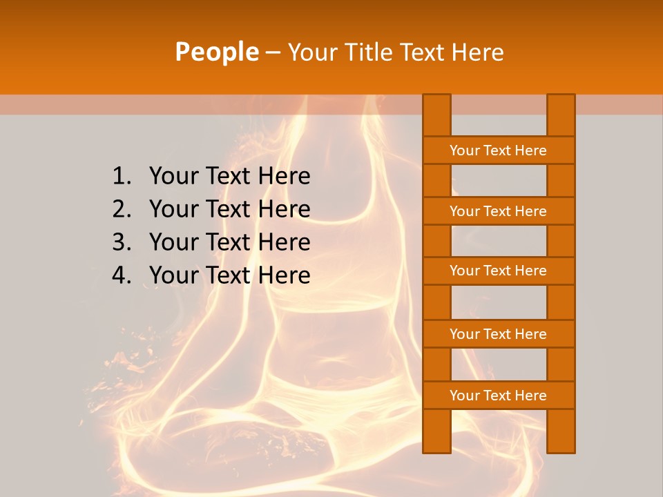 Meditation Circle PowerPoint Template