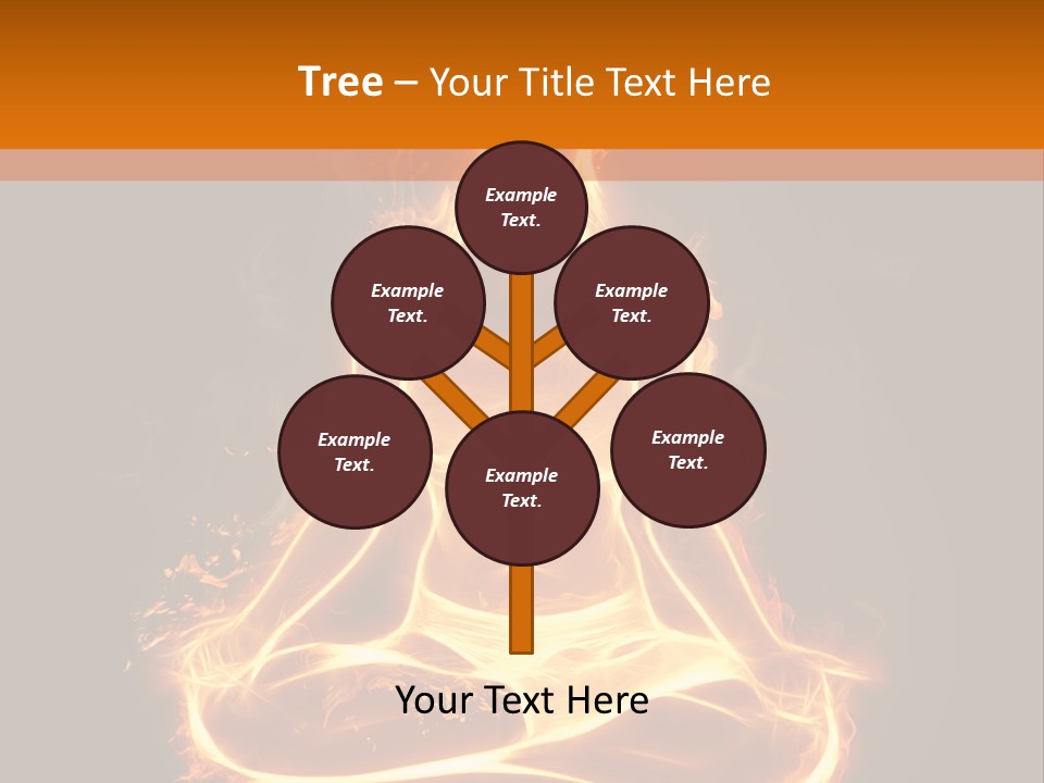 Meditation Circle PowerPoint Template