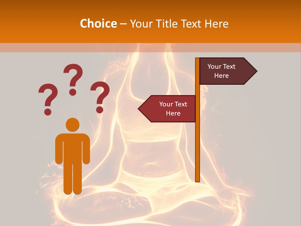 Meditation Circle PowerPoint Template