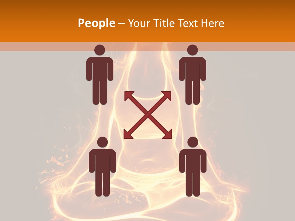 Meditation Circle PowerPoint Template