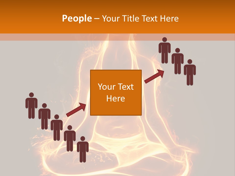 Meditation Circle PowerPoint Template