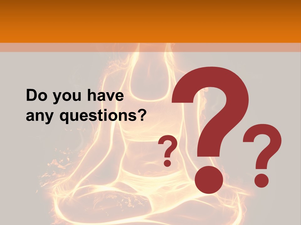 Meditation Circle PowerPoint Template