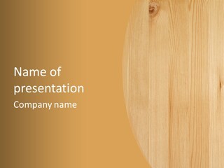 Light Closeup Brown PowerPoint Template