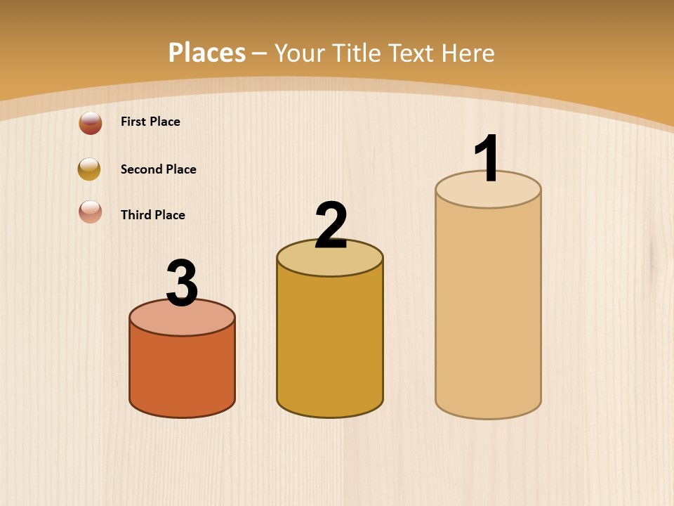 Light Closeup Brown PowerPoint Template