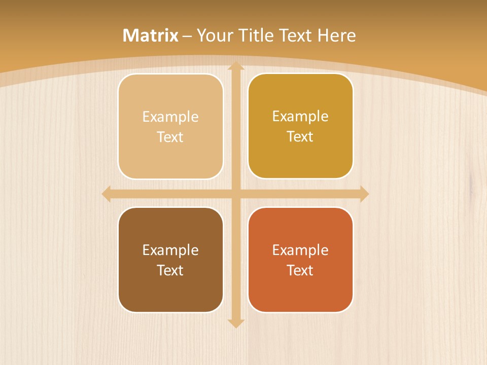 Light Closeup Brown PowerPoint Template