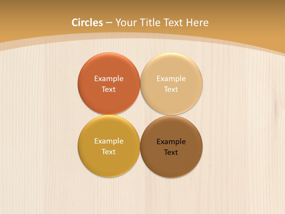 Light Closeup Brown PowerPoint Template