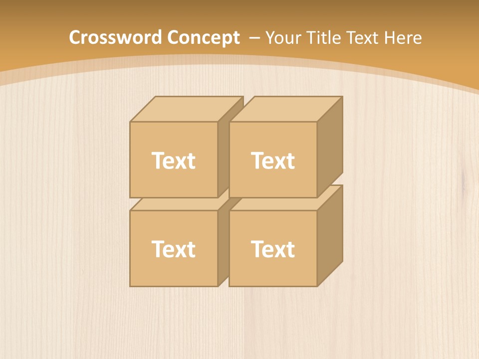 Light Closeup Brown PowerPoint Template