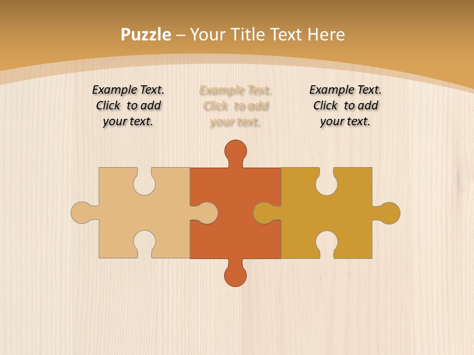 Light Closeup Brown PowerPoint Template