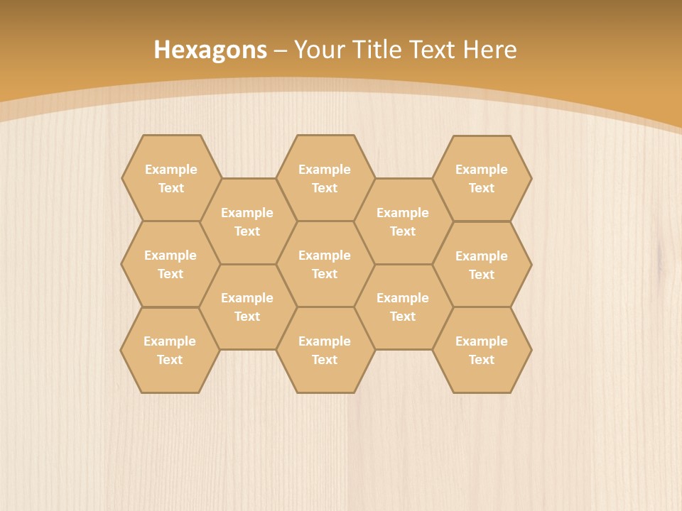 Light Closeup Brown PowerPoint Template