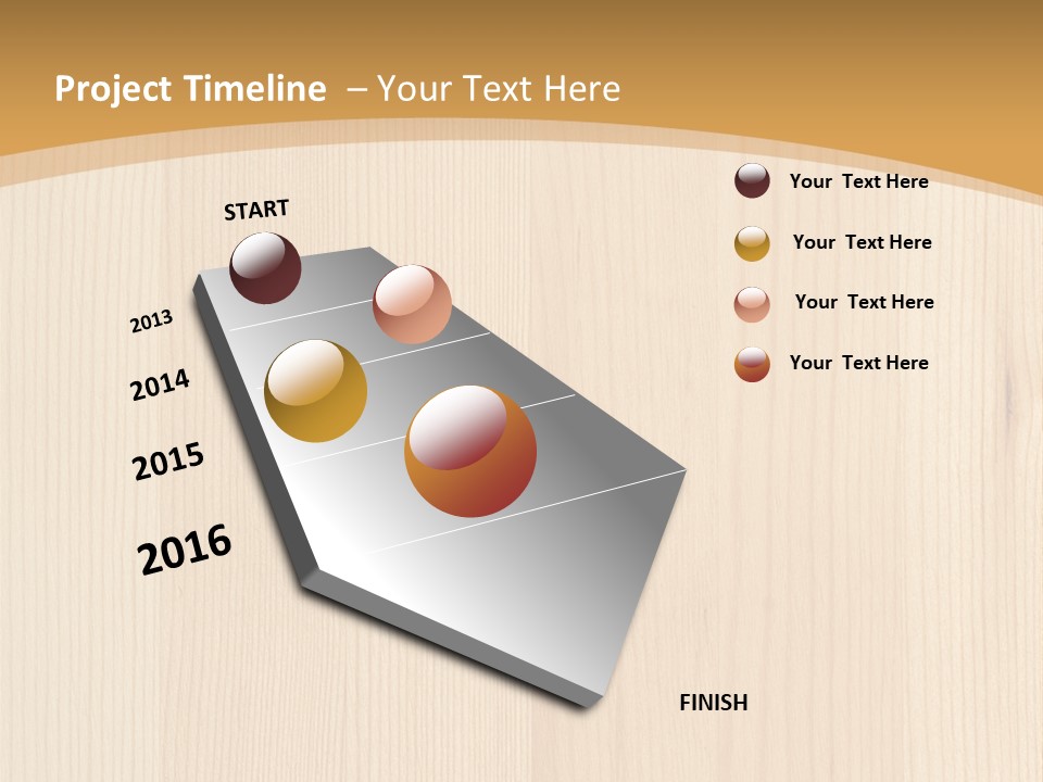Light Closeup Brown PowerPoint Template